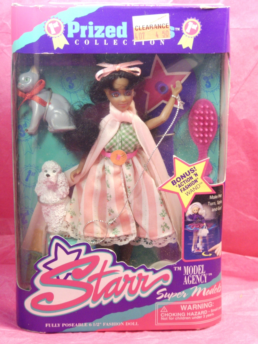 NRFB 1996 Vintage "Toya" - Starr Model Agency "Super Models" JPI #41644